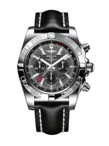 Chronomat 47 GMT Stainless Steel / Blackeye Gray