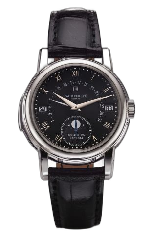 Tourbillon Minute Repeater Perpetual Calendar 5016 Black Roman