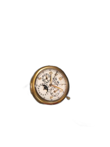 Perpetual Calendar Split Seconds Chronograph 5004 Rose Gold / Silver Arabic