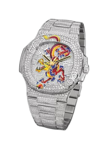 Nautilus 5720 White Gold Shanghai
