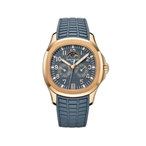 Aquanaut Luce Annual Calendar Rose Gold / Blue