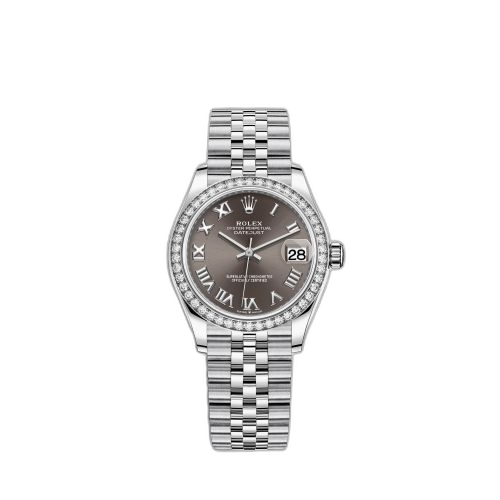 Datejust 31 Stainless Steel Diamond / Jubilee / Grey - Roman