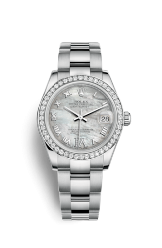 Datejust 31 Stainless Steel Diamond / Oyster / MOP - Roman
