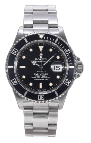 Submariner Date 16610 Tritium Tiffany