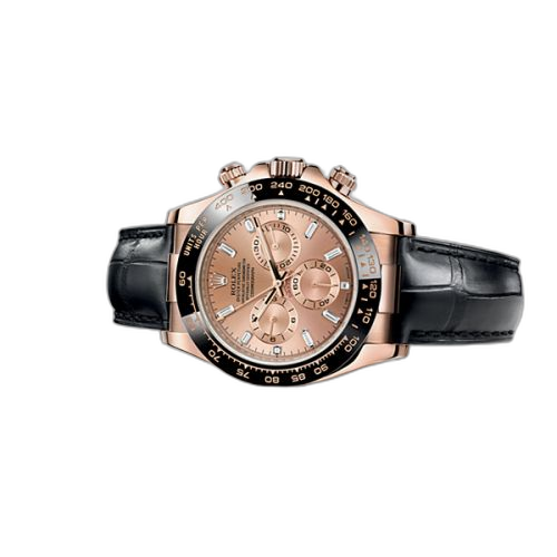 Cosmograph Daytona Everose / Cerachrom / Pink Baguette / Strap