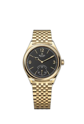 Perpetual 1908 39 Yellow Gold / Black / Bracelet