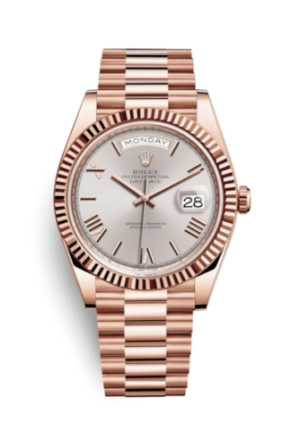 Day-Date 40 Everose / Sundust - Roman