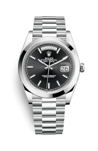 Day-Date 40 Platinum / Black