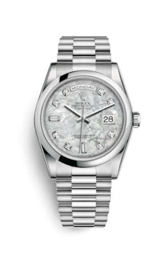 Day-Date 36 Platinum Domed / President / MOP