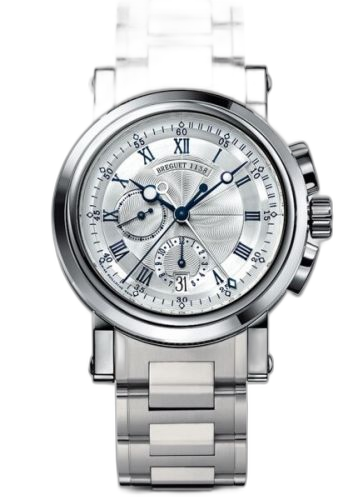 Marine Chronograph 5827 White Gold / Silver / Bracelet