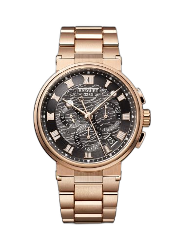 Marine Chronograph 5527 Rose Gold / Grey / Bracelet