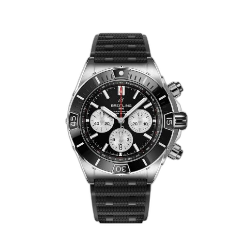 Super Chronomat B01 44 Stainless Steel / Black / Rubber