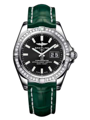 Galactic 41 Stainless Steel / Diamond / Onyx Black / Croco