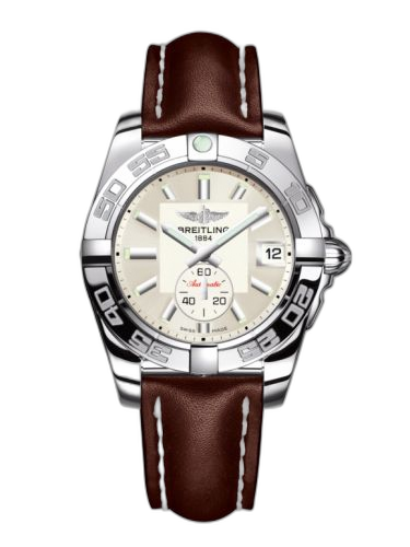 Galactic 36 Automatic Stainless Steel / Stratus Silver / Calf