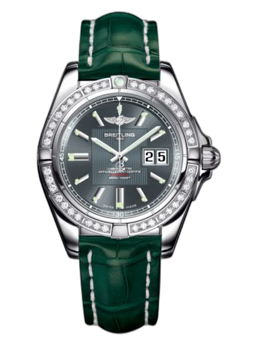 Galactic 41 Stainless Steel / Diamond / Tomcat Gray / Croco