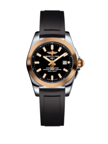 Galactic 29 Stainless Steel / Rose Gold / Trophy Black / Rubber