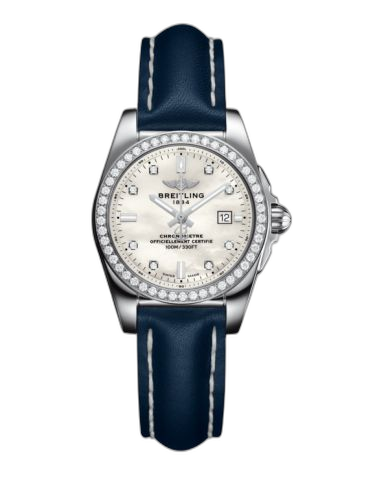 Galactic 29 Stainless Steel / Diamond / Pearl Diamond / Calf