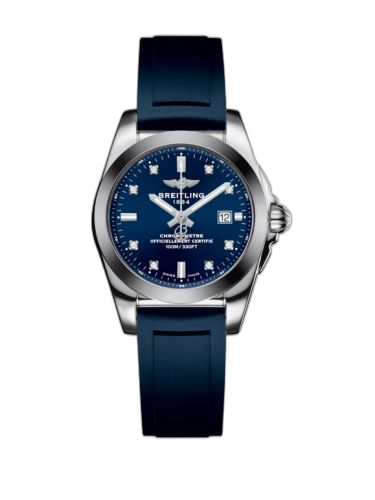 Galactic 29 Stainless Steel / Horizon Blue Diamond / Rubber