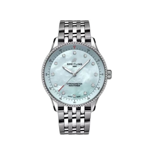 Navitimer Quartz 32 Stainless Steel / Blue MOP / Bracelet