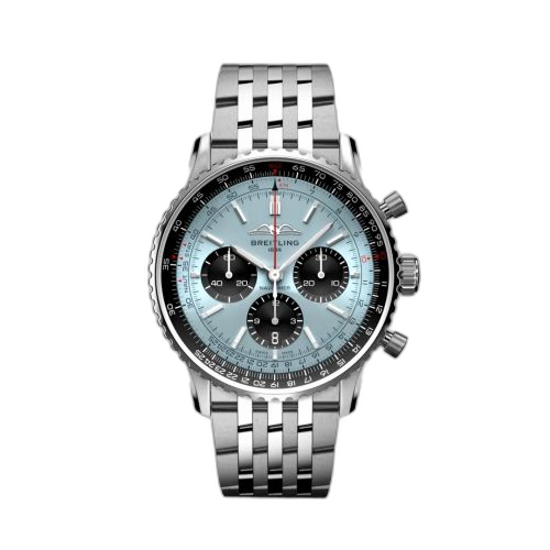 Navitimer B01 Chronograph 43 Stainless Steel / Ice Blue / Bracelet