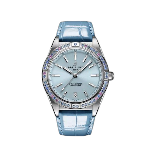 Chronomat Automatic 36 Stainless Steel - White Gold / Ice Blue / South Sea
