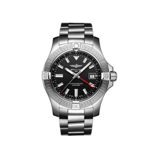 Avenger Automatic GMT 43 Stainless Steel / Black / Bracelet