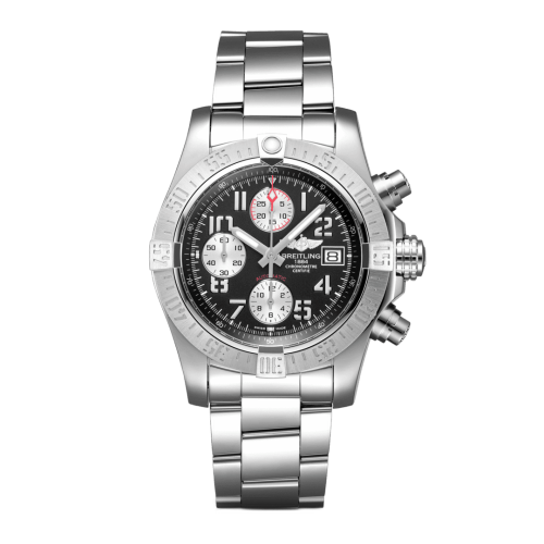 Avenger II Stainless Steel / Volcano Black / Bracelet