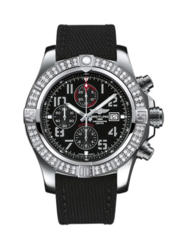 Super Avenger II Stainless Steel / Diamond / Volcano Black / Military / Pin