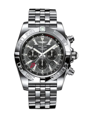 Chronomat 47 GMT Stainless Steel / Blackeye Gray / Bracelet
