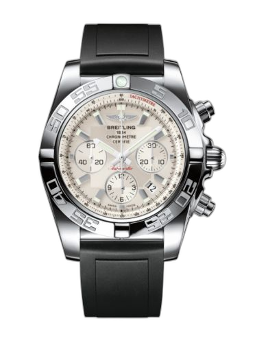 Chronomat 44 Stainless Steel / Silver / Rubber