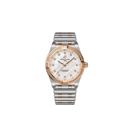 Chronomat 28 Stainless Steel - Red Gold / MOP
