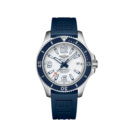 Superocean 42 Stainless Steel / White / Rubber / Folding