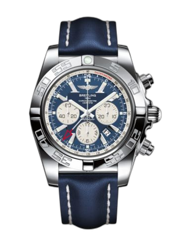 Chronomat 47 GMT Stainless Steel / Metallica Blue / Calf