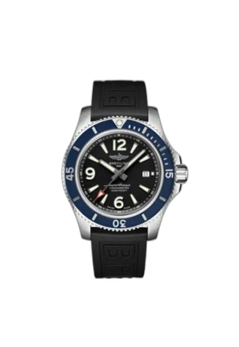 Superocean 44 Stainless Steel / UK Edition / Rubber / Pin