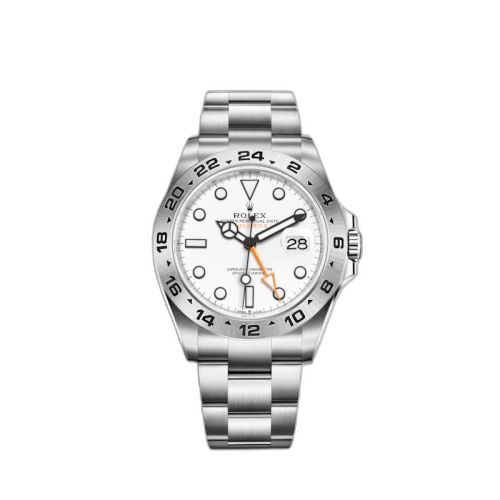 Explorer II Stainless Steel / White