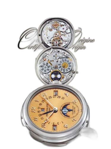 Tourbillon Minute Repeater Perpetual Calendar 5016 Platinum / Champagne Breguet