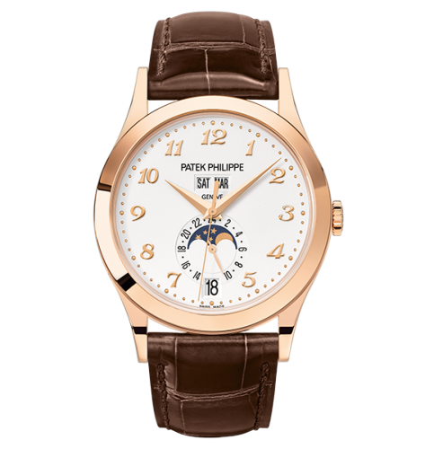 Annual Calendar 5396 Rose Gold / Silver