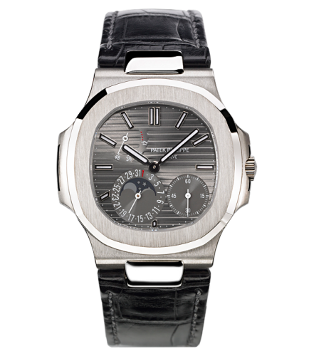 Nautilus 5712 White Gold / Grey