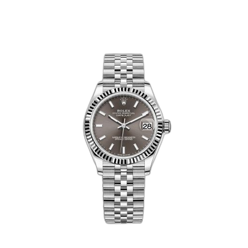 Datejust 31 Stainless Steel Fluted / Jubilee / Grey