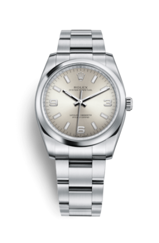 Oyster Perpetual 34 Silver Explorer