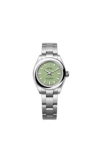 Oyster Perpetual 28 Stainless Steel / Pistachio
