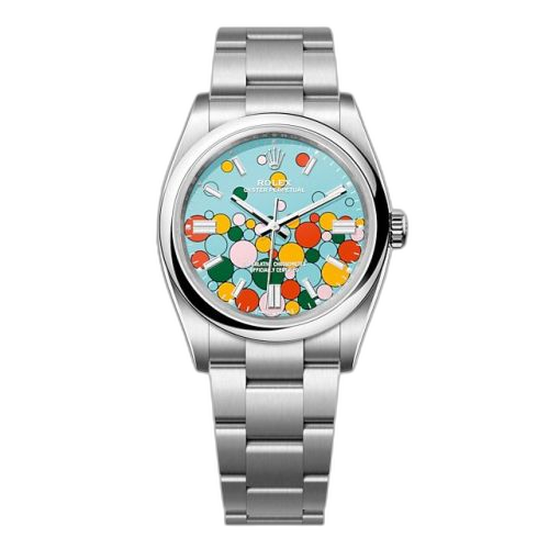 Oyster Perpetual 36 Stainless Steel / Turquoise Celebration