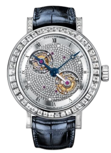Double Tourbillon 5349 Platinum - Baguette / Diamond