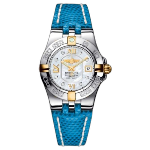 Galactic 30 Two Tone MOP / Diamond / Blue Teju