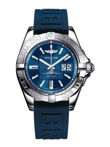 Galactic 41 Stainless Steel / Metallica Blue / Rubber