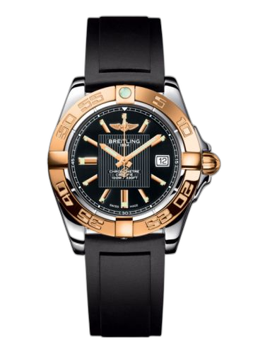 Galactic 32 Stainless Steel / Rose Gold / Trophy Black / Rubber