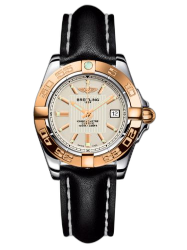 Galactic 32 Stainless Steel / Rose Gold / Sierra Silver / Calf