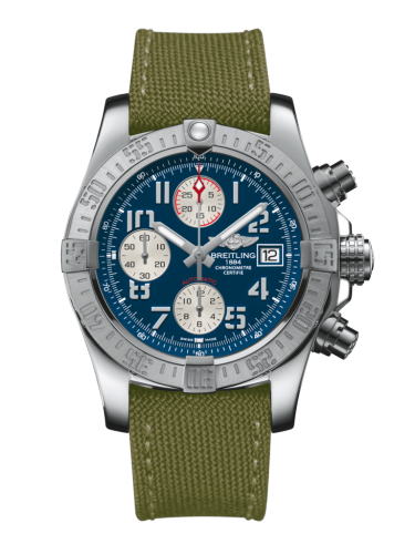 Avenger II Stainless Steel / Mariner Blue / Military / Pin