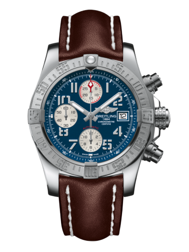 Avenger II Stainless Steel / Mariner Blue / Calf / Pin