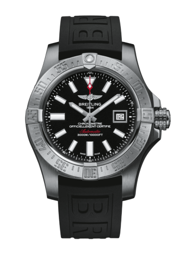Avenger II Seawolf Stainless Steel / Volcano Black / Rubber / Folding